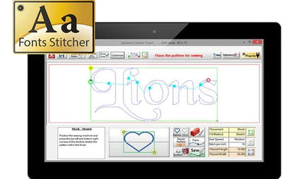 Grace QuiltMotion Quilter's Creative Touch 6 Gold