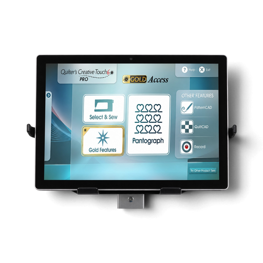 Grace QuiltMotion Quilter's Creative Touch 6 Gold