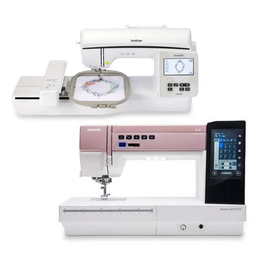 Janome 9410 - Brother 1700e