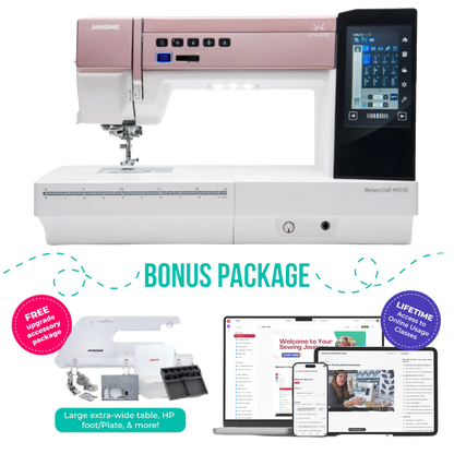 Janome Horizon Memory Craft 9410QC Sewing and Quilting Machine
